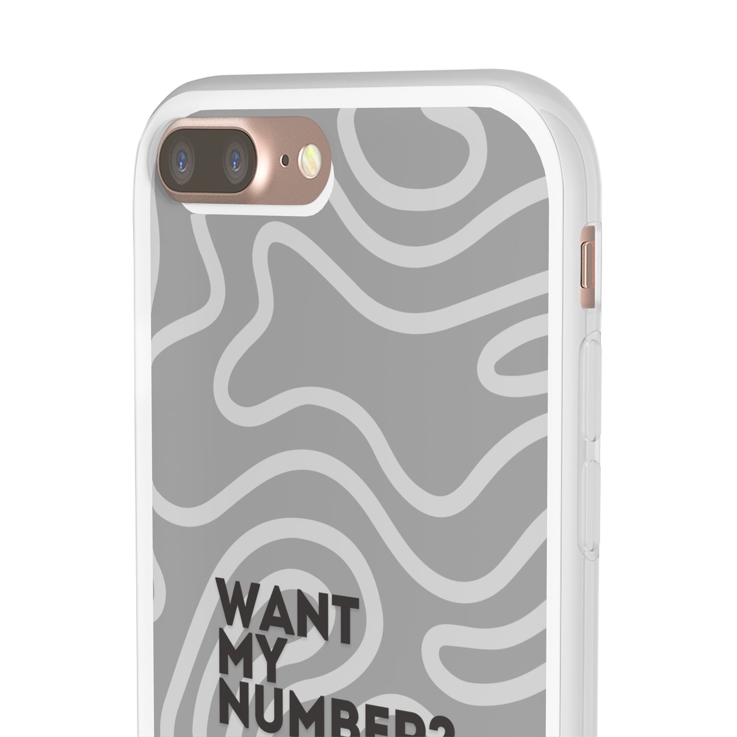 "Want my number?" High Quality Phone Case