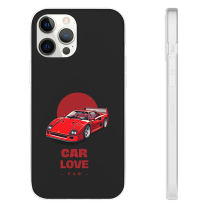 "Car Love F40" High Quality Phone Case