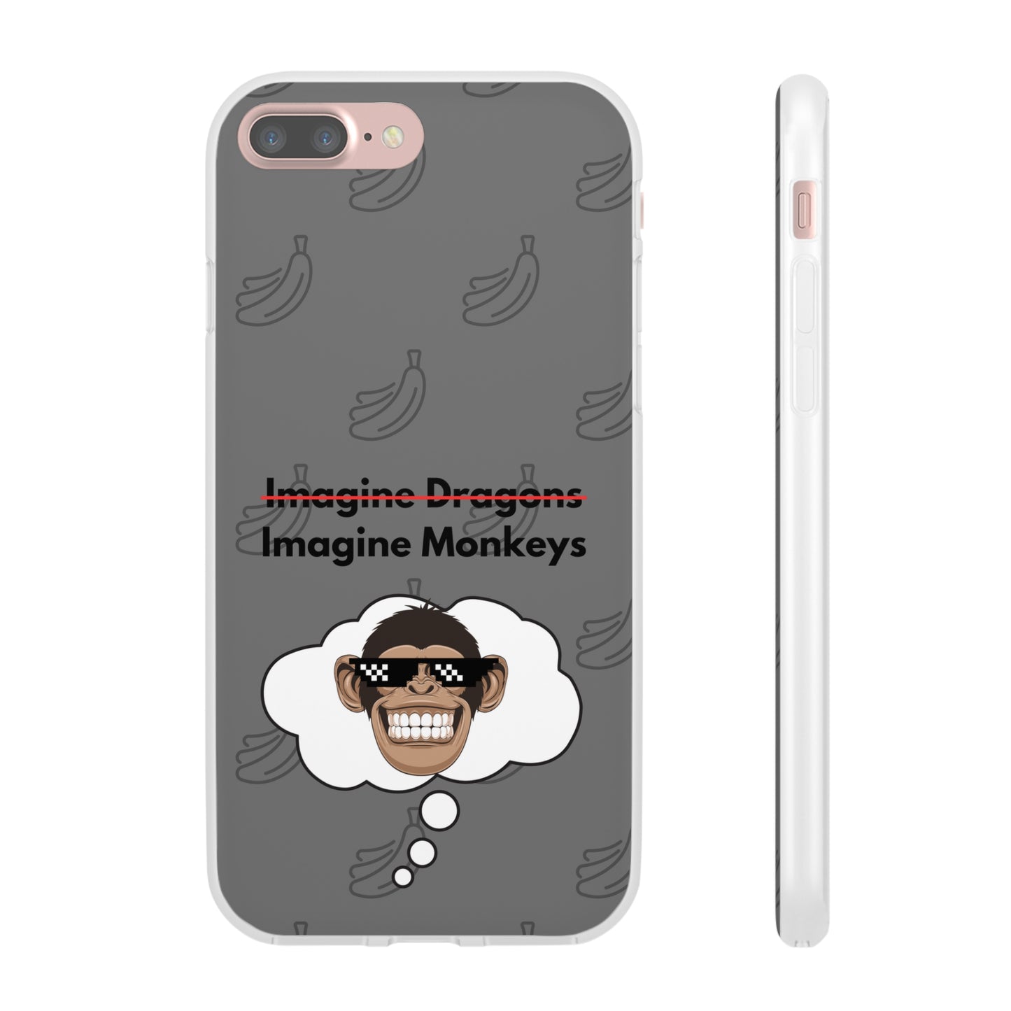 "Imagine Monkeys" High Quality Phone Case