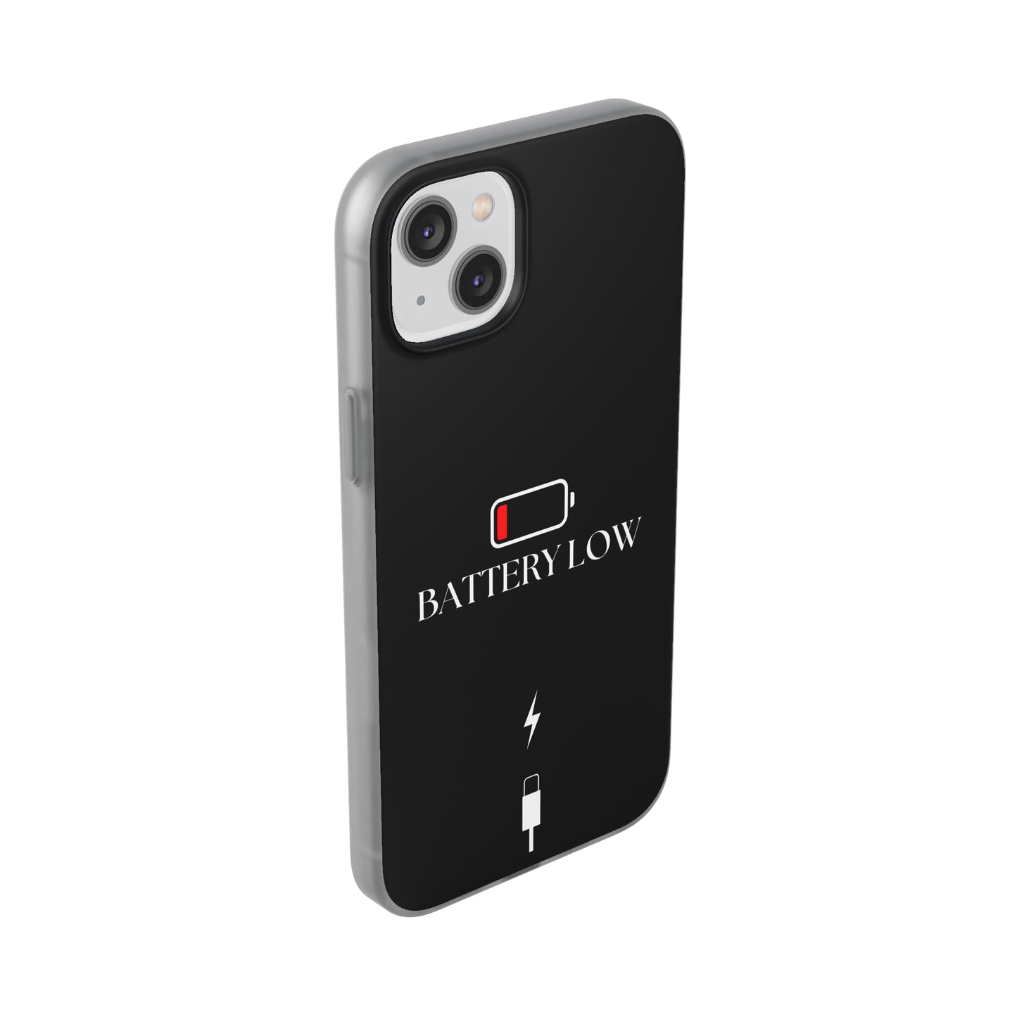 "Battery Low" High Quality Phone Case