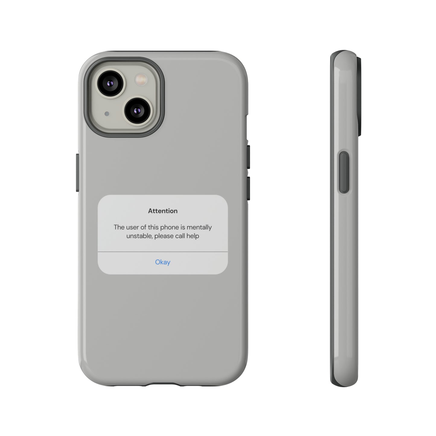 "Attention Notification" Premium Quality Phone Case