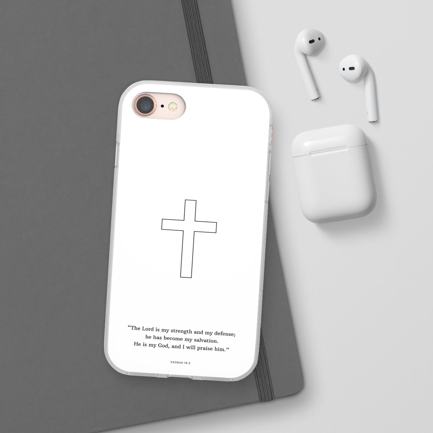 "Exodus 15:2" High Quality Phone Case