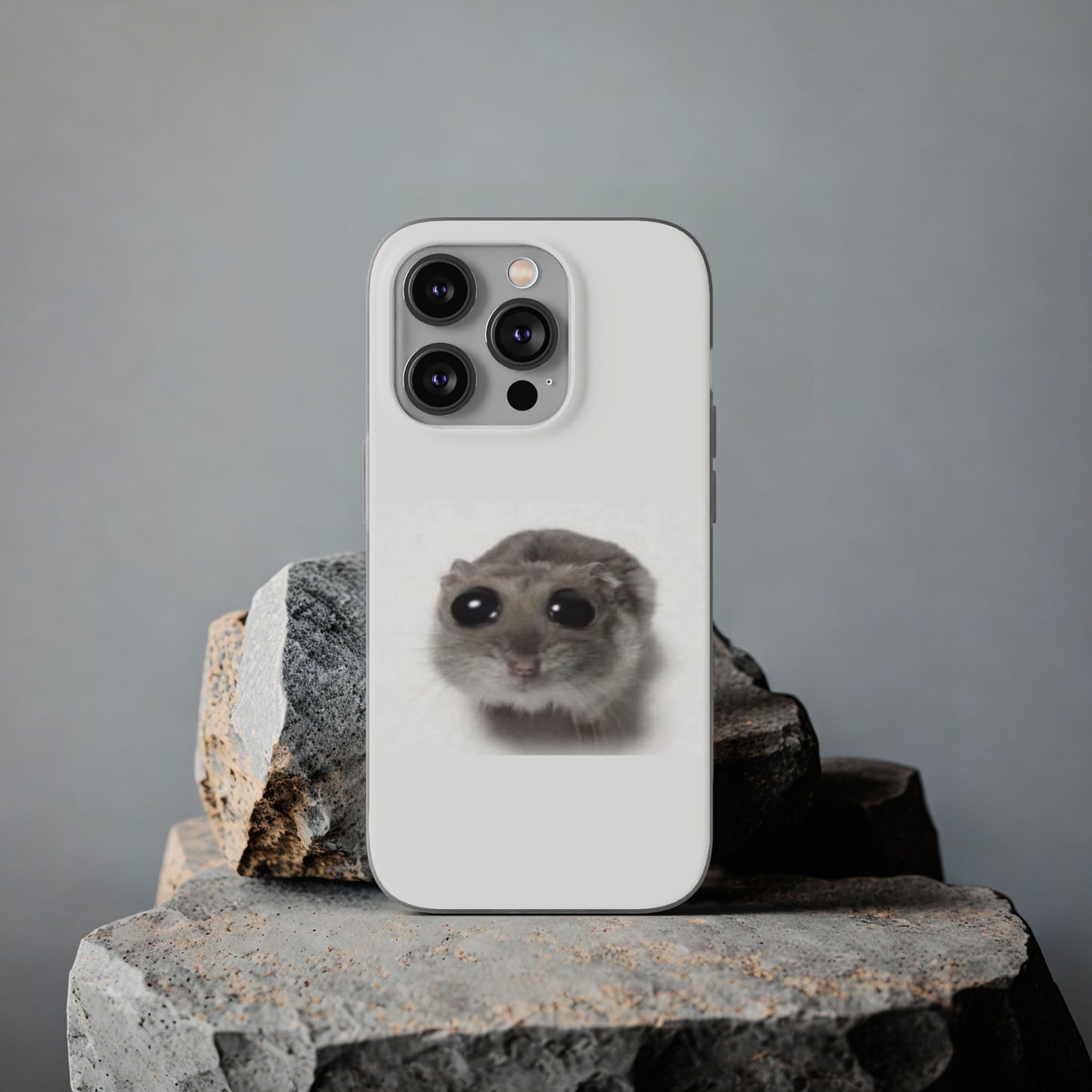 "Sad hamster" High Quality Phone Case