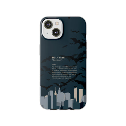 "Batman Definition" High Quality Phone Case