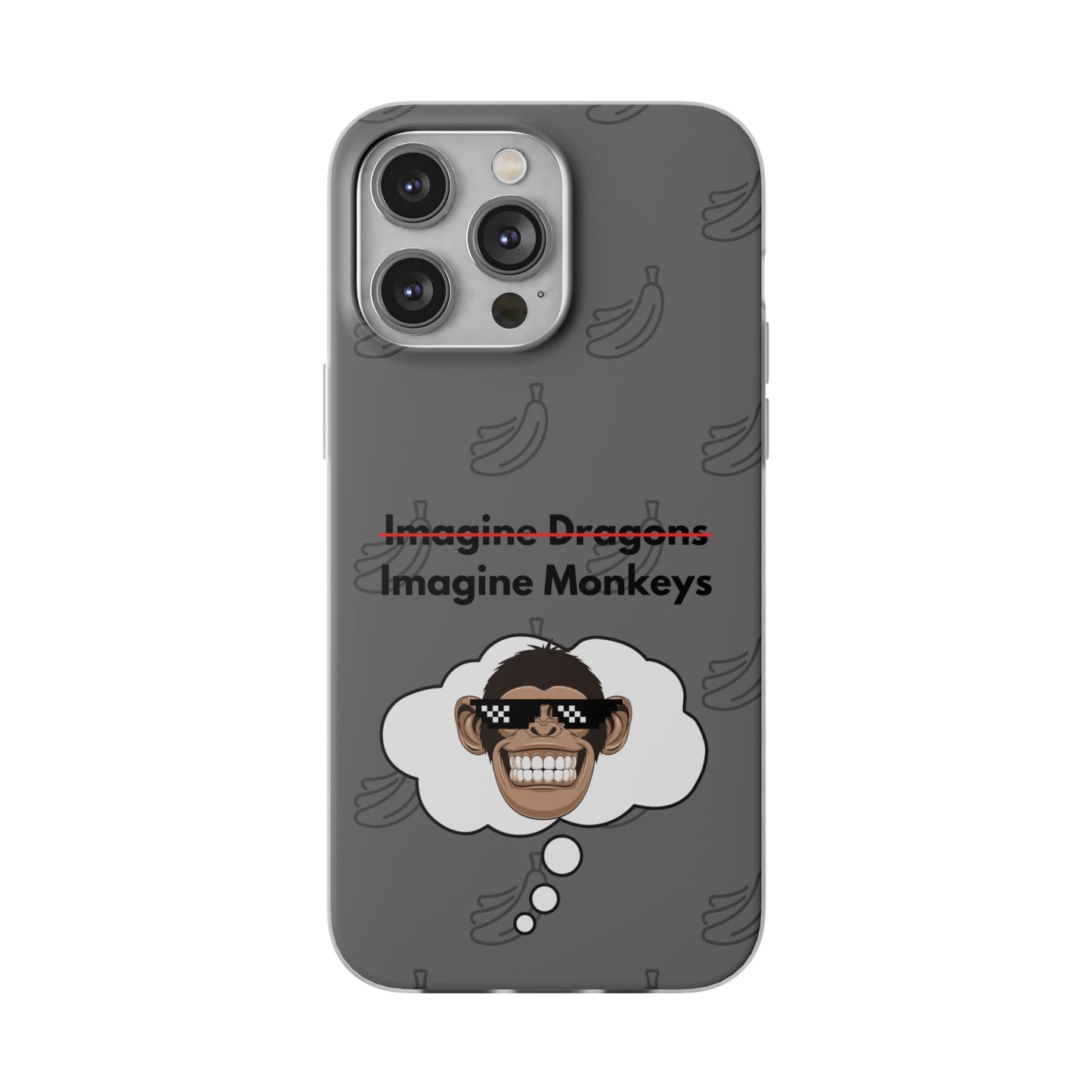 "Imagine Monkeys" High Quality Phone Case