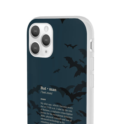 "Batman Definition" High Quality Phone Case