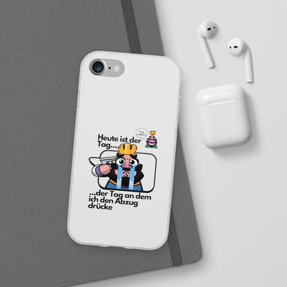 "Heute ist der Tag ... der Tag an dem ich den Abzug drücke" High Quality Phone Case