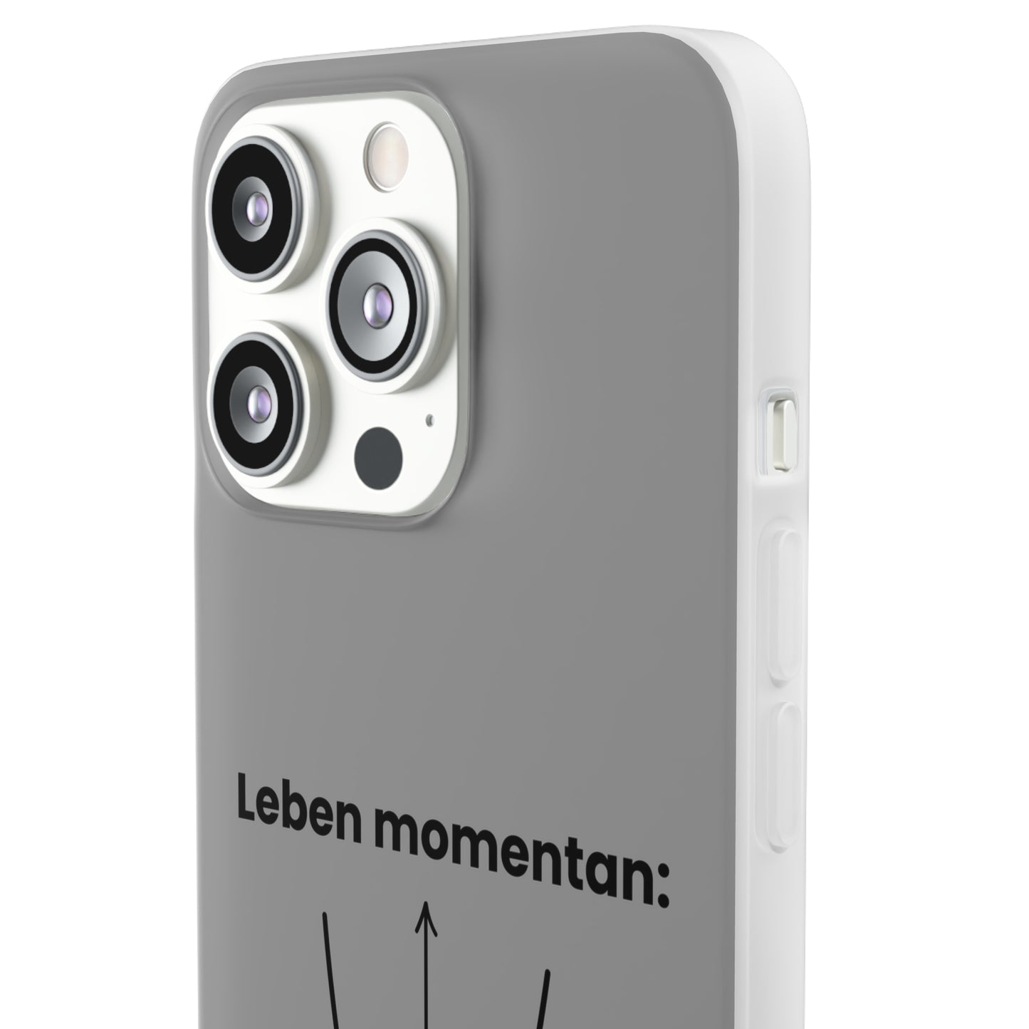 "Leben momentan" High Quality Phone Case