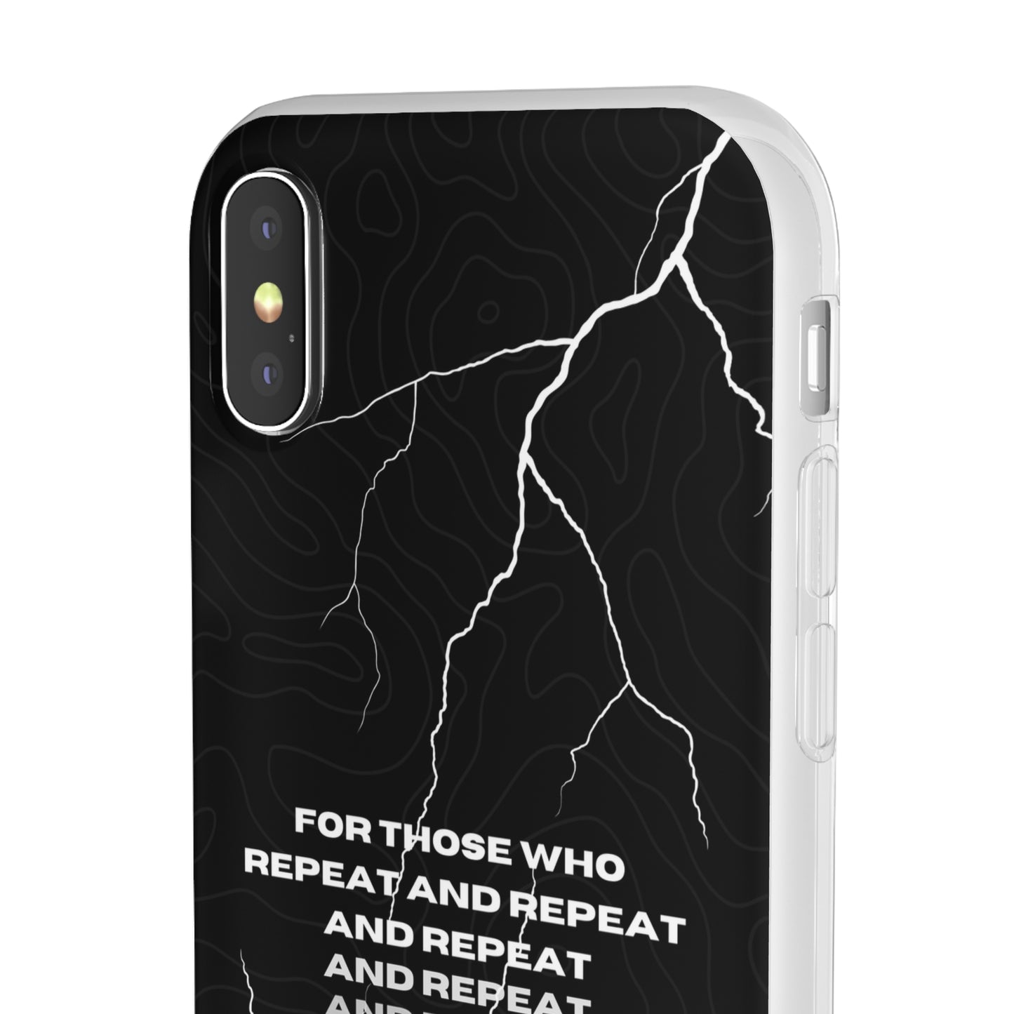 "For those who repeat and repeat..." High Quality Phone Case