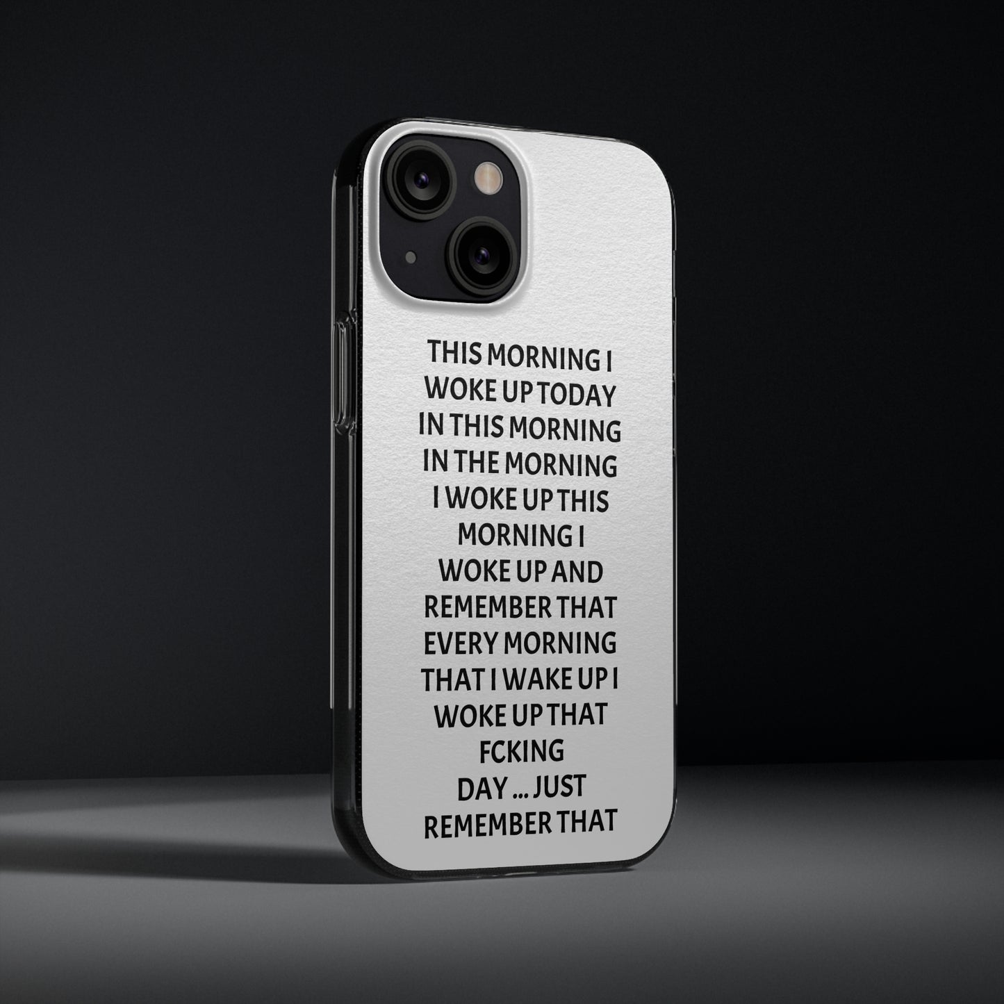 "THIS MORNING" High Quality Phone Case