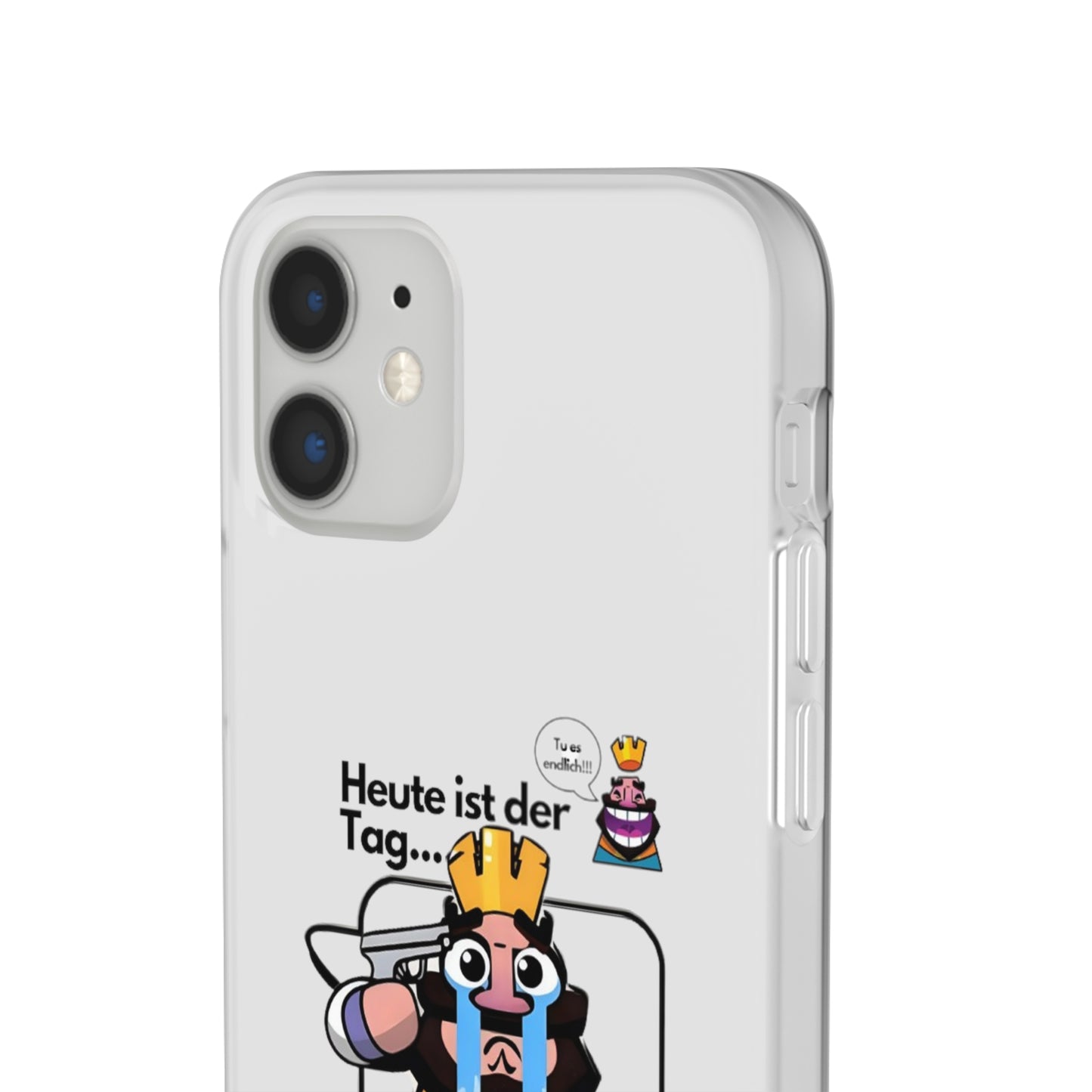 "Heute ist der Tag ... der Tag an dem ich den Abzug drücke" High Quality Phone Case