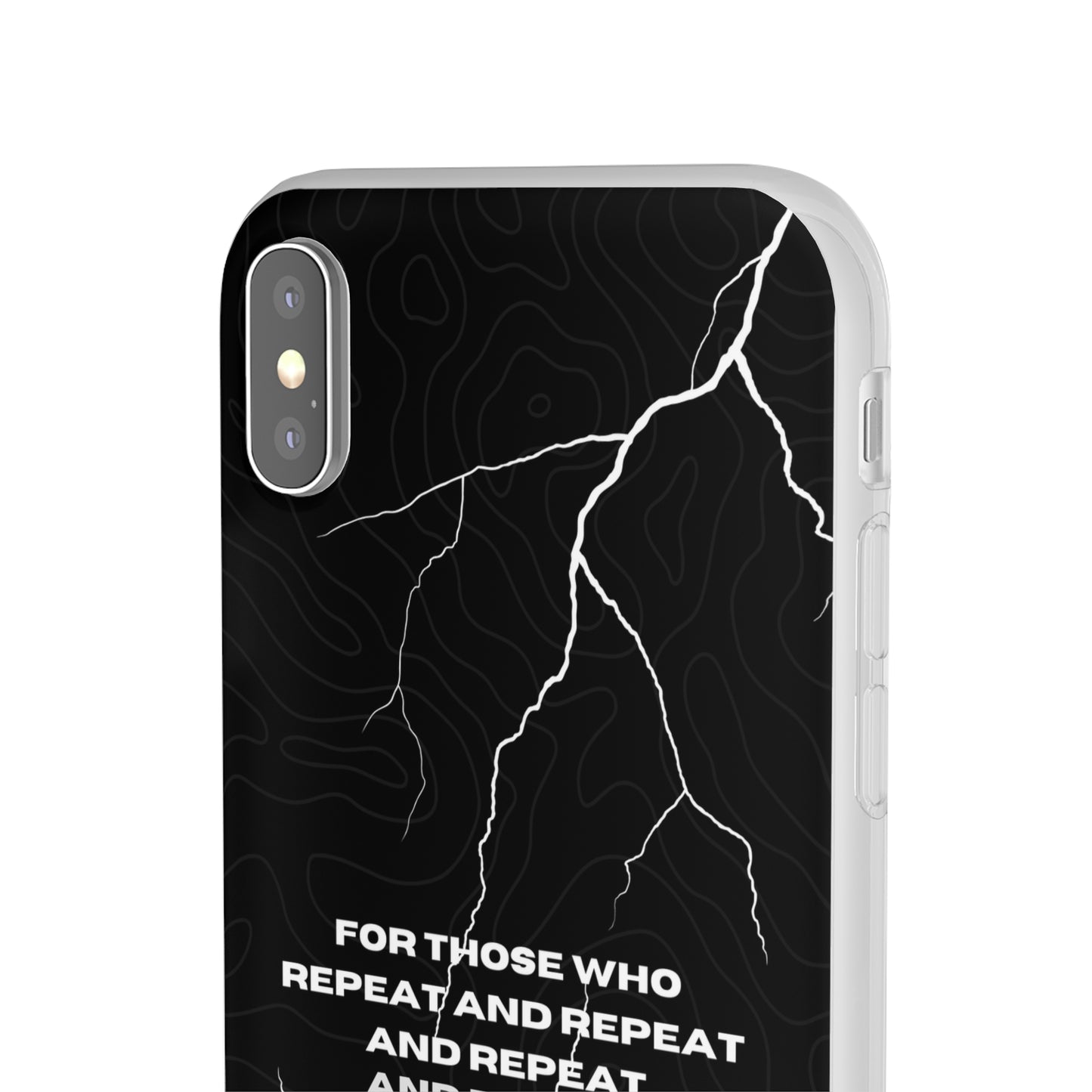 "For those who repeat and repeat..." High Quality Phone Case