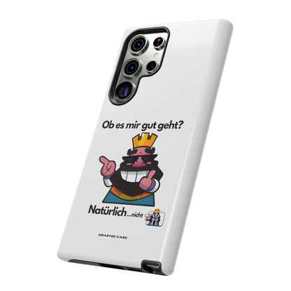 "Ob es mir gut geht?" Premium Quality Phone Case