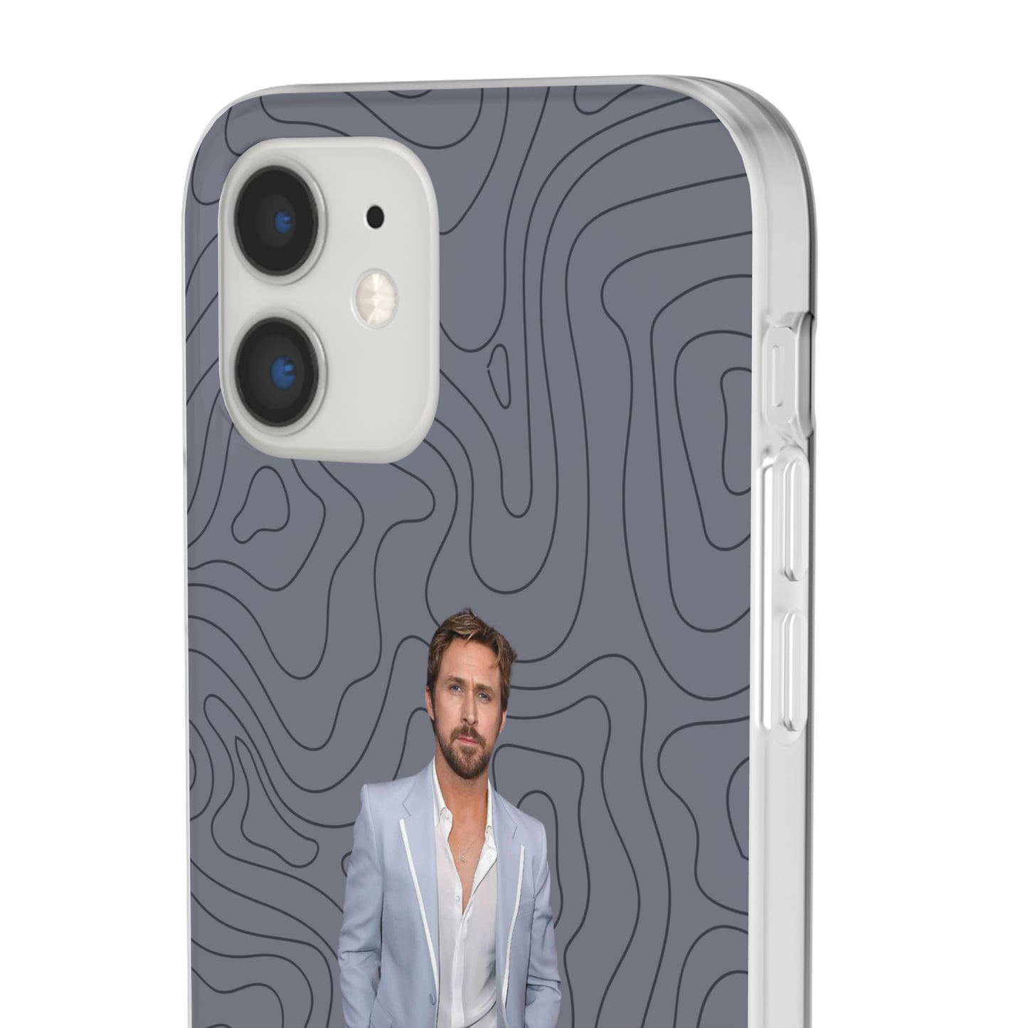 "Ryan Gosling blue" High Quality Phone Case