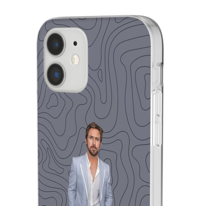 "Ryan Gosling blue" High Quality Phone Case