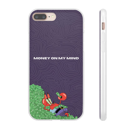 "Money on my mind" High Quality Phone Case