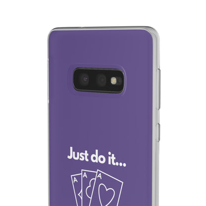 "Just do it... gamble" High Quality Phone Case