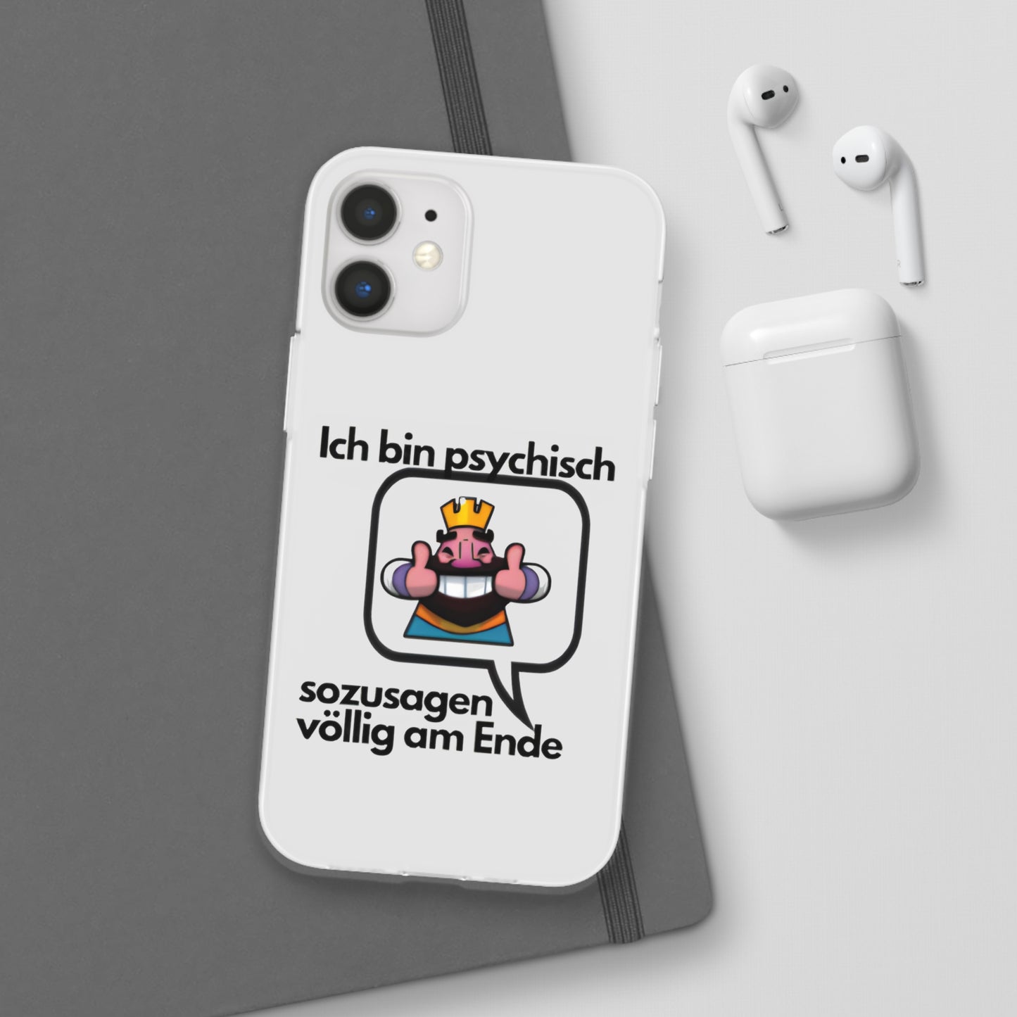 "Ich bin psychisch sozusagen völlig am Ende" High Quality Phone Case