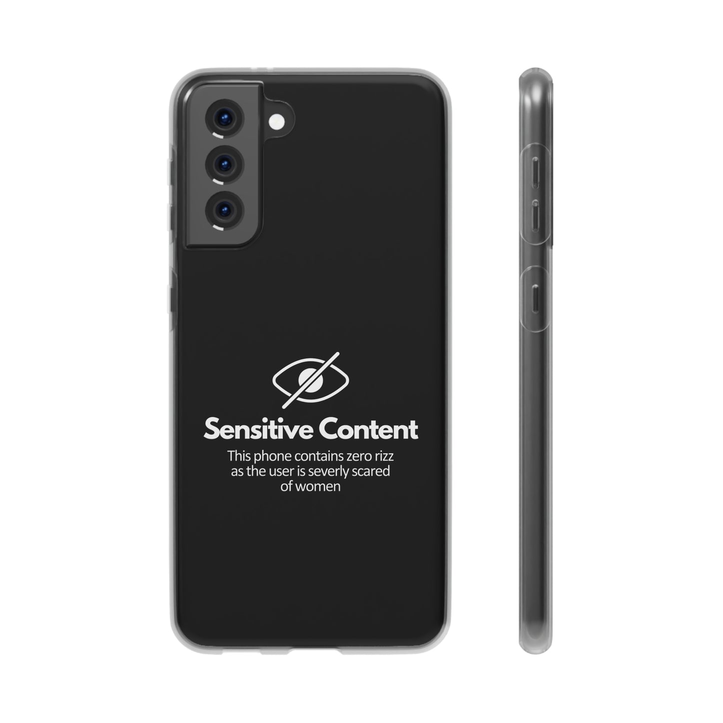 "Sensitive Content" High Quality Phone Case