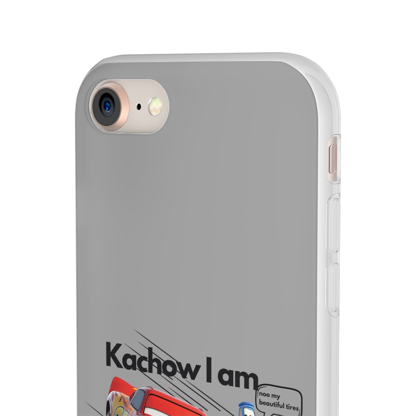 "Kachow into a tree" High Quality Phone Case