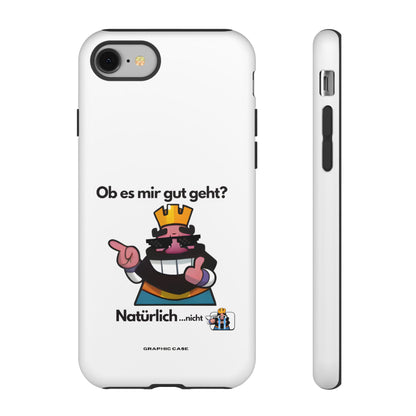 "Ob es mir gut geht?" Premium Quality Phone Case