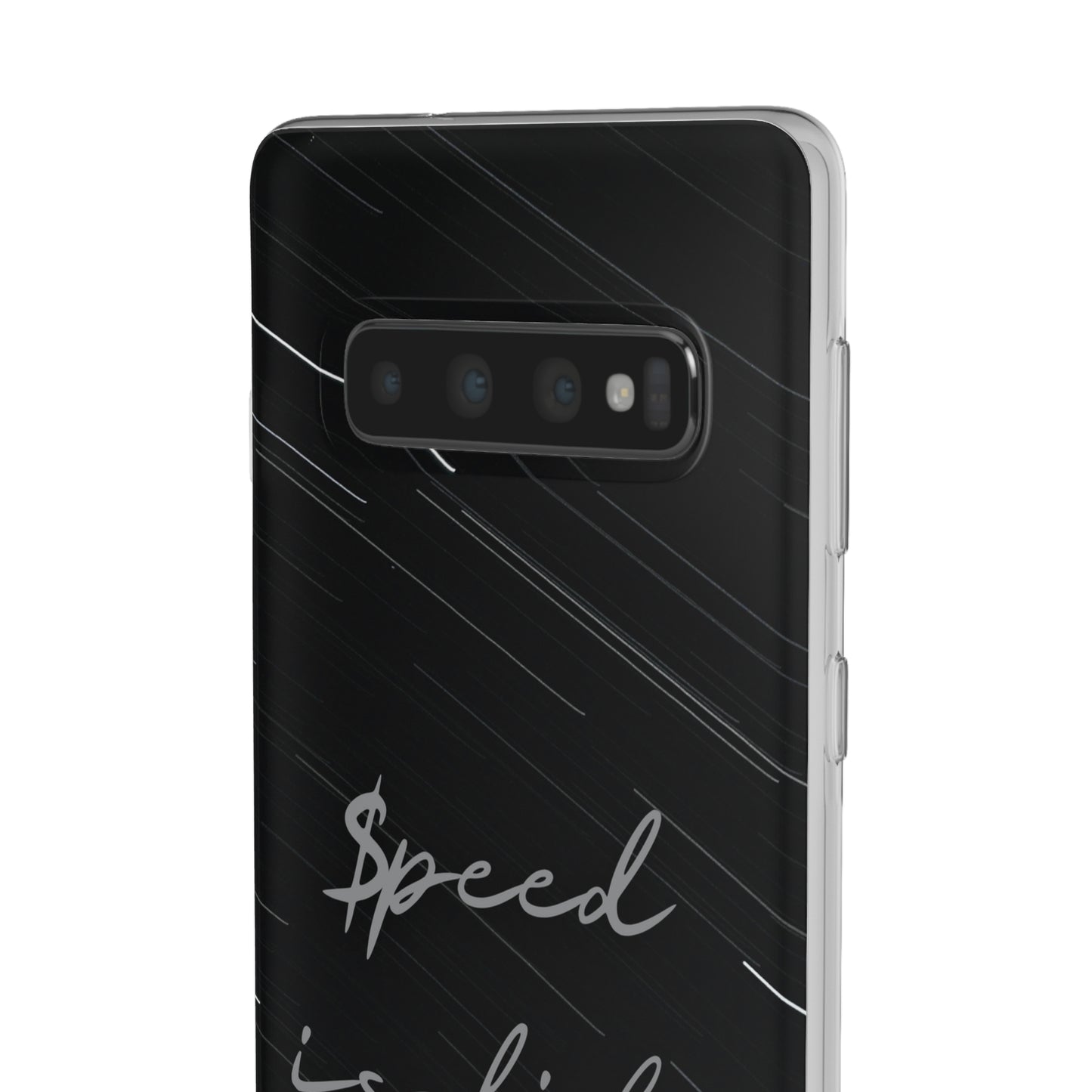 "Speed is life" High Quality Phone Case