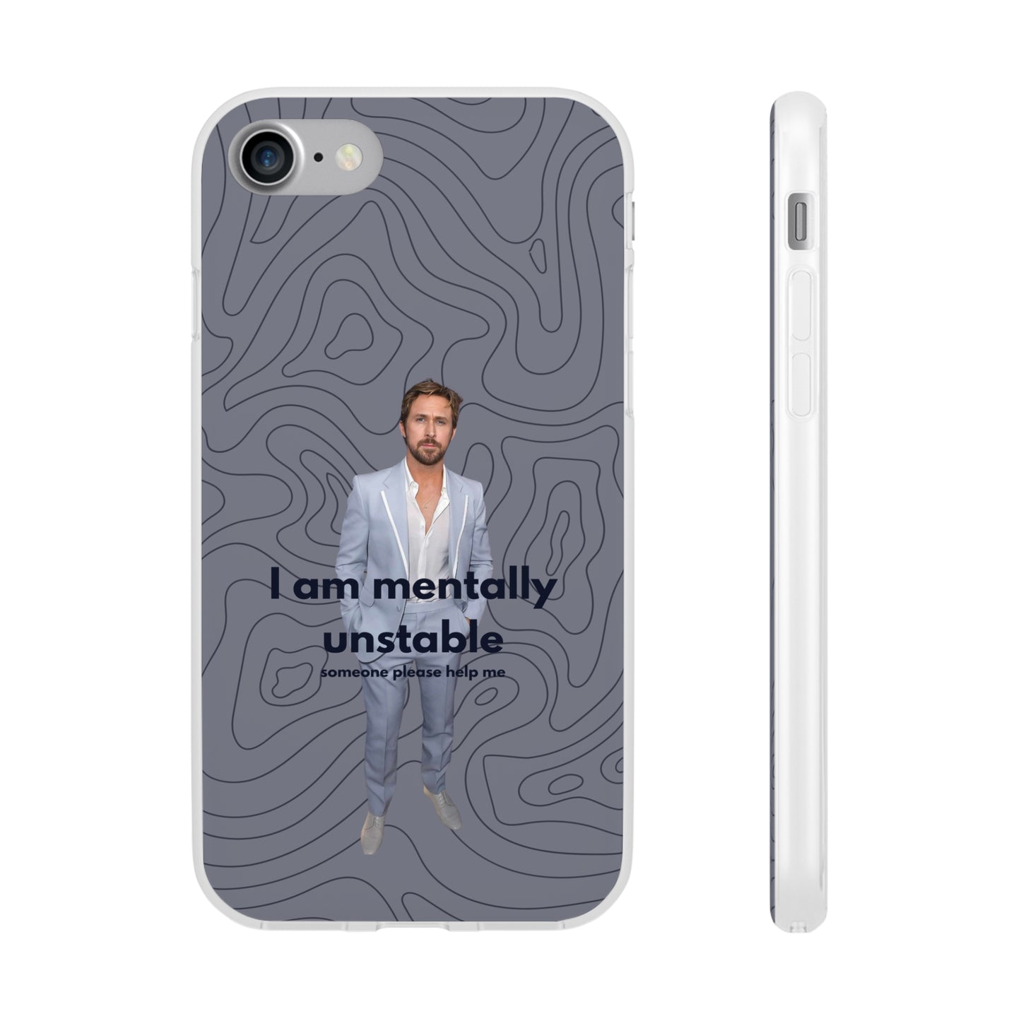 "I am mentally unstable" High Quality Phone Case