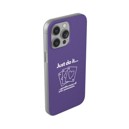 "Just do it... gamble" High Quality Phone Case