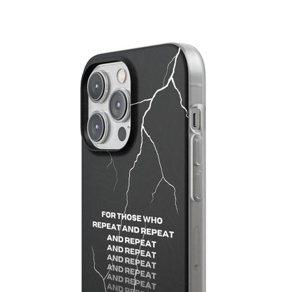 "For those who repeat and repeat..." High Quality Phone Case