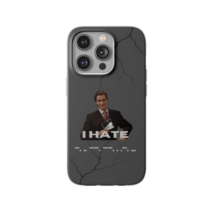 "I hate -. .. --. --. . .-. ... " High Quality Phone Case