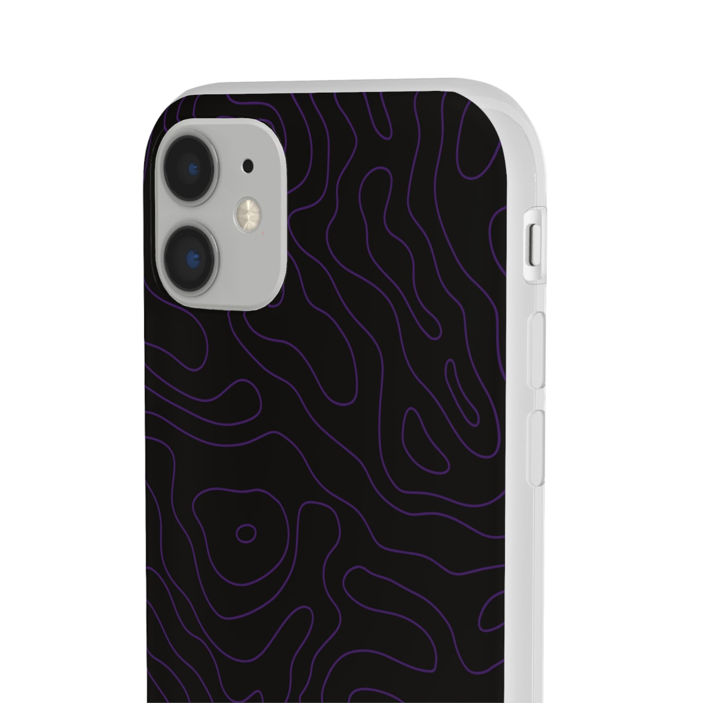 "Purple Topography" High Quality Phone Case