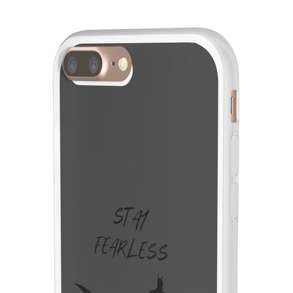 "Stay fearless, Gotham needs you" High Quality Phone Case