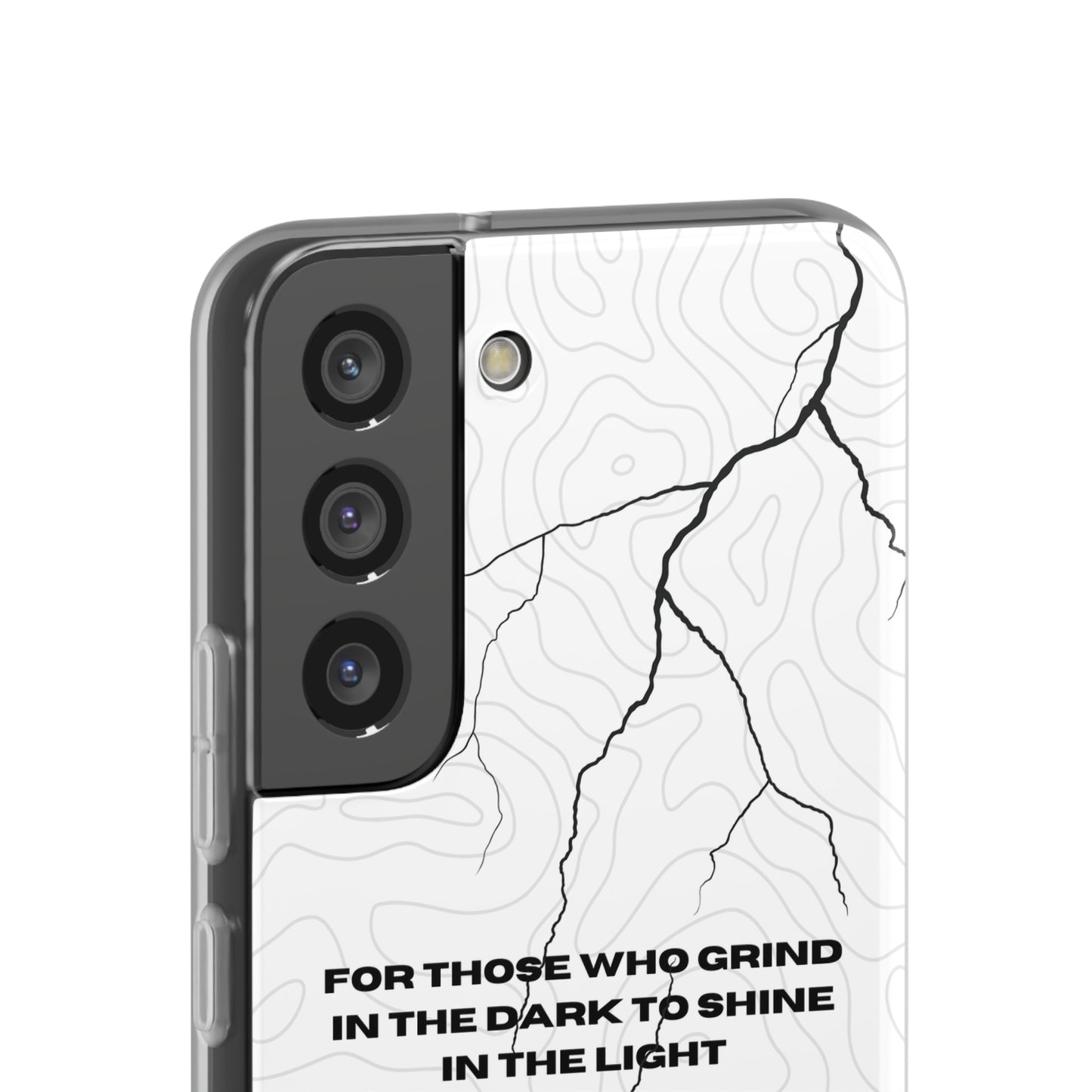 "For those who grind in the dark to shine in the light" High Quality Phone Cases