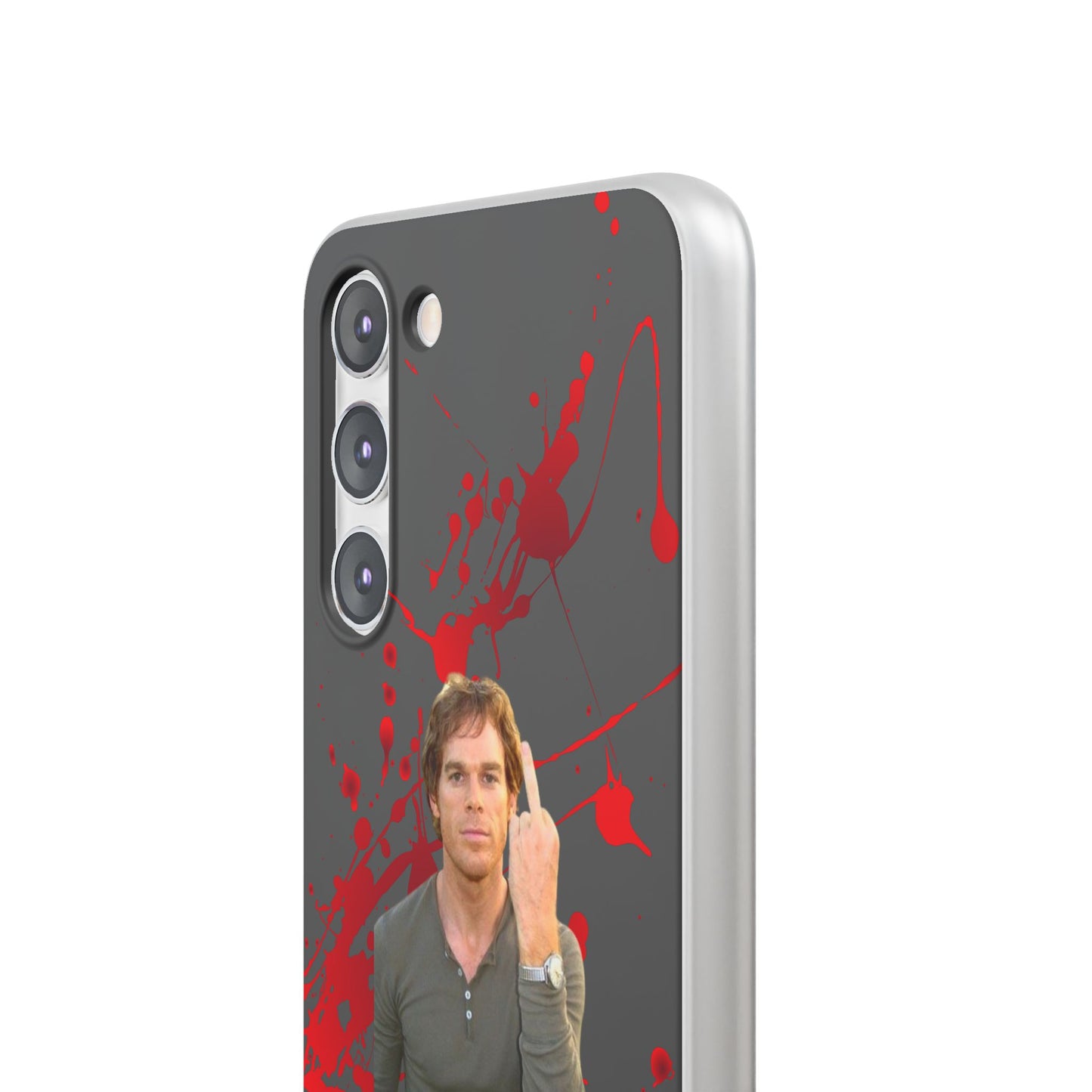 Dexter Middle Finger High Quality Phone Case