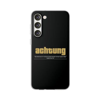 "Achtung (Stimmen)" High Quality Phone Case