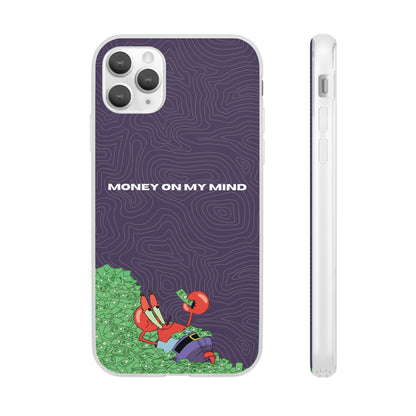 "Money on my mind" High Quality Phone Case