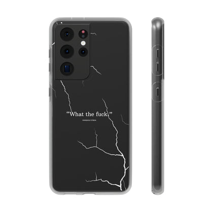 "What the fuck quote" High Quality Phone Case