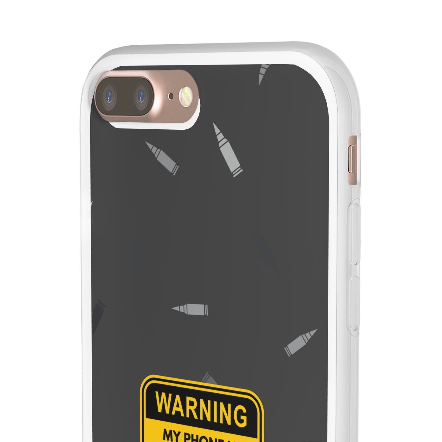 "Warning, my phone is not the only thing in my pocket" High Quality Phone Case