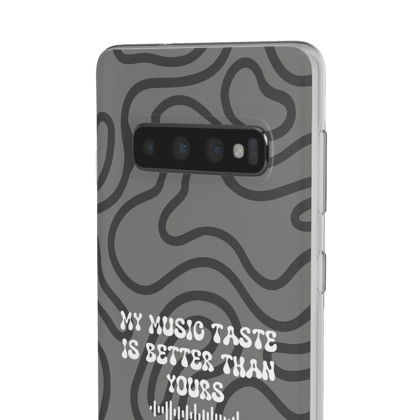 "My music taste is better than yours" High Quality Phone Case