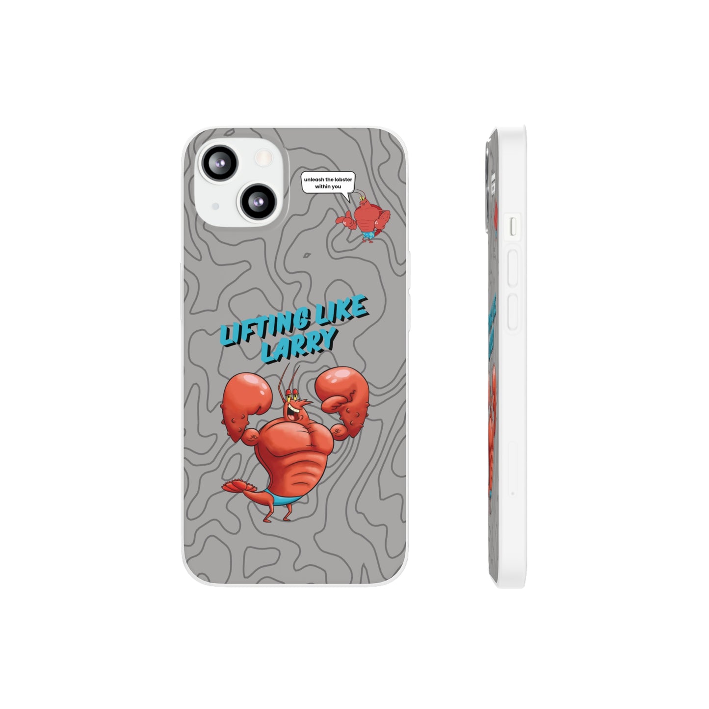 "Lifting like Larry" High Quality Phone Case