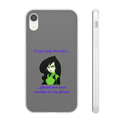 "If you look like this..." High Quality Phone Case