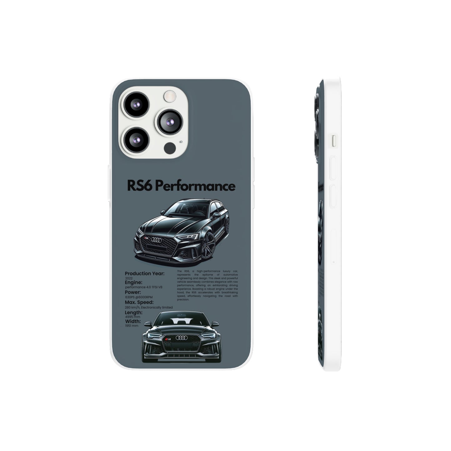 "RS6 Performance" High Quality Phone Case