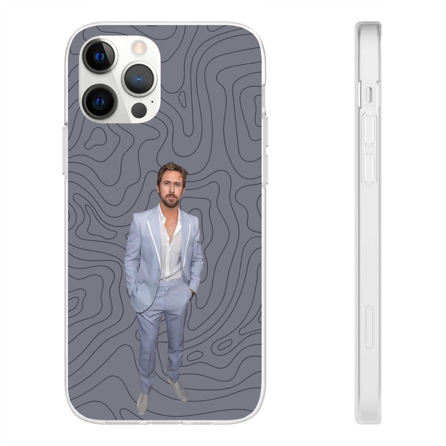 "Ryan Gosling blue" High Quality Phone Case