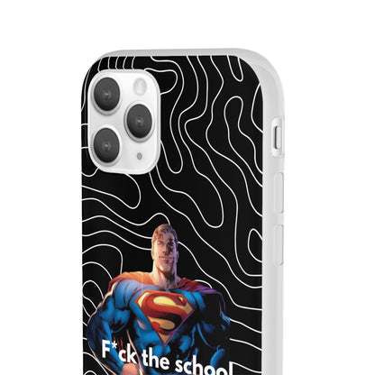 "F*ck the school system" High Quality Phone Case