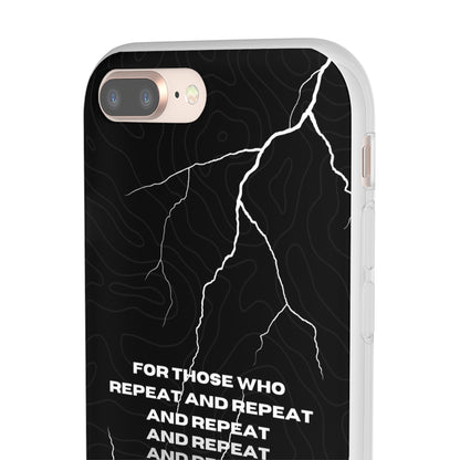 "For those who repeat and repeat..." High Quality Phone Case