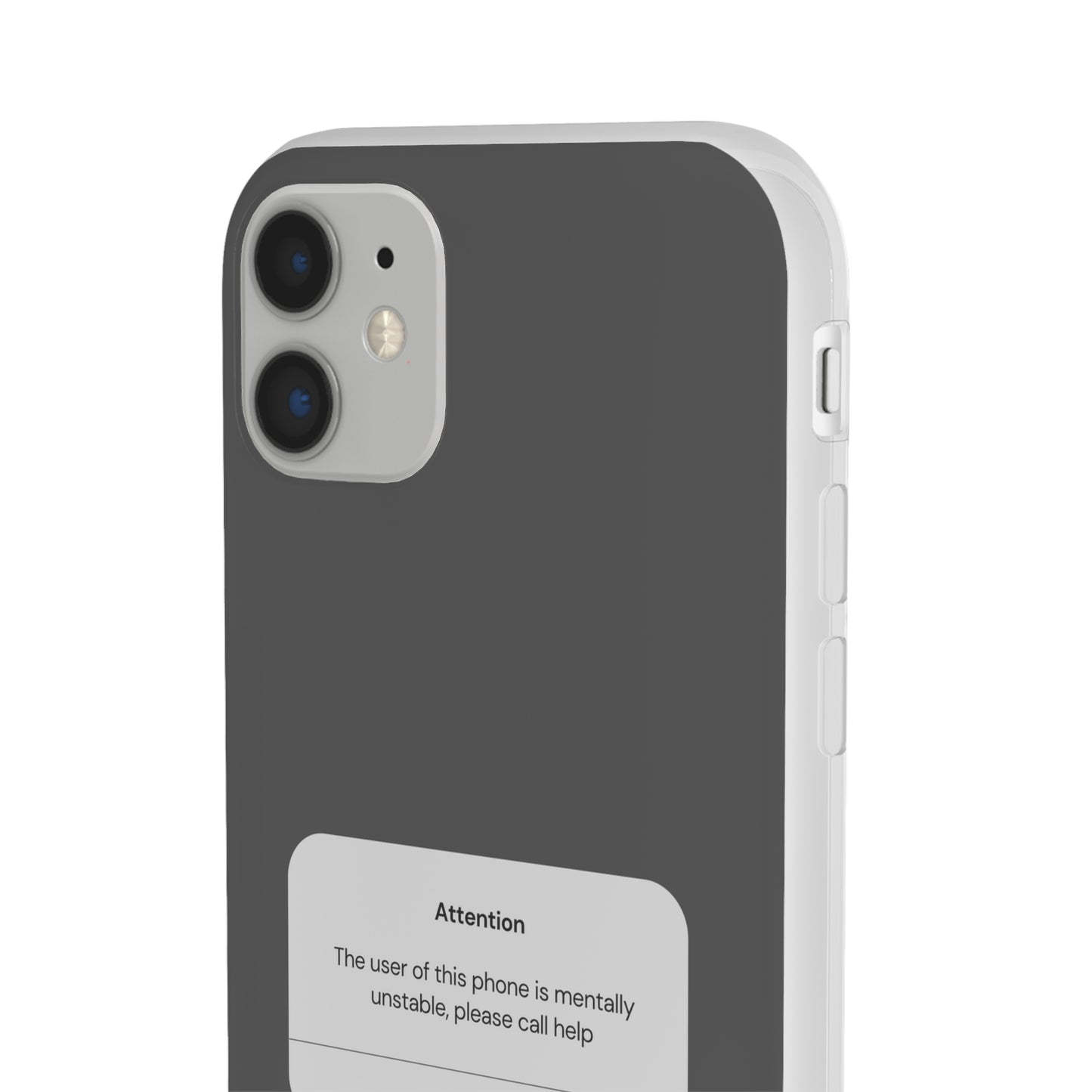 "Attention Notification" High Quality Phone Case