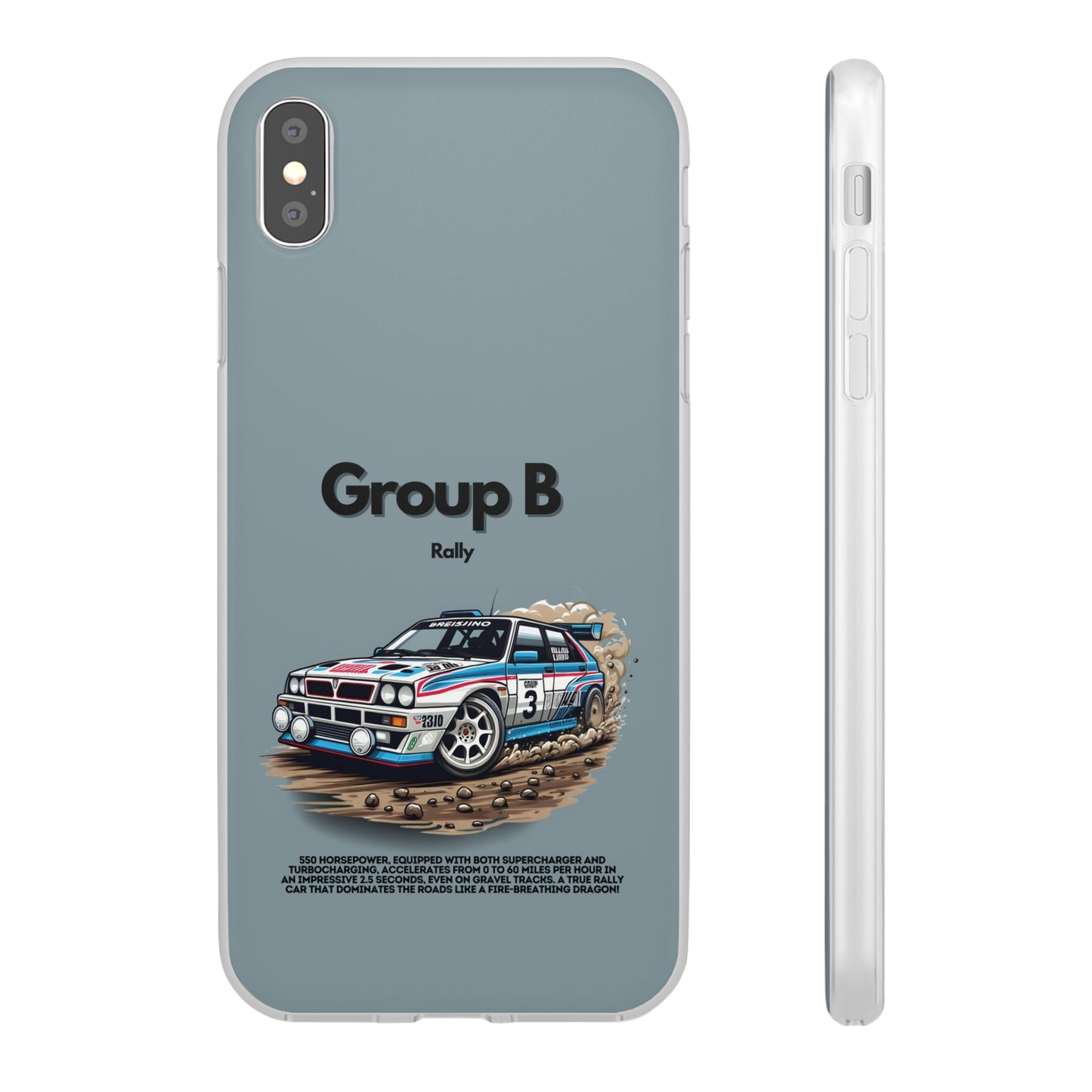 "Group B Rally Delta S4" High Quality Phone Case