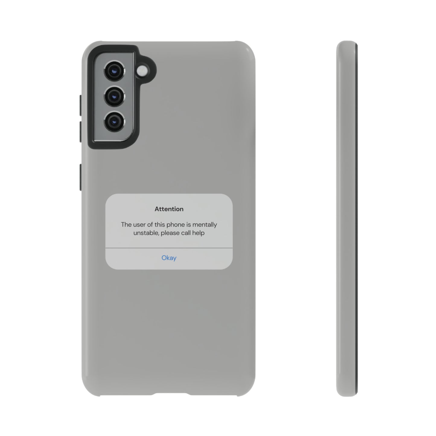 "Attention Notification" Premium Quality Phone Case