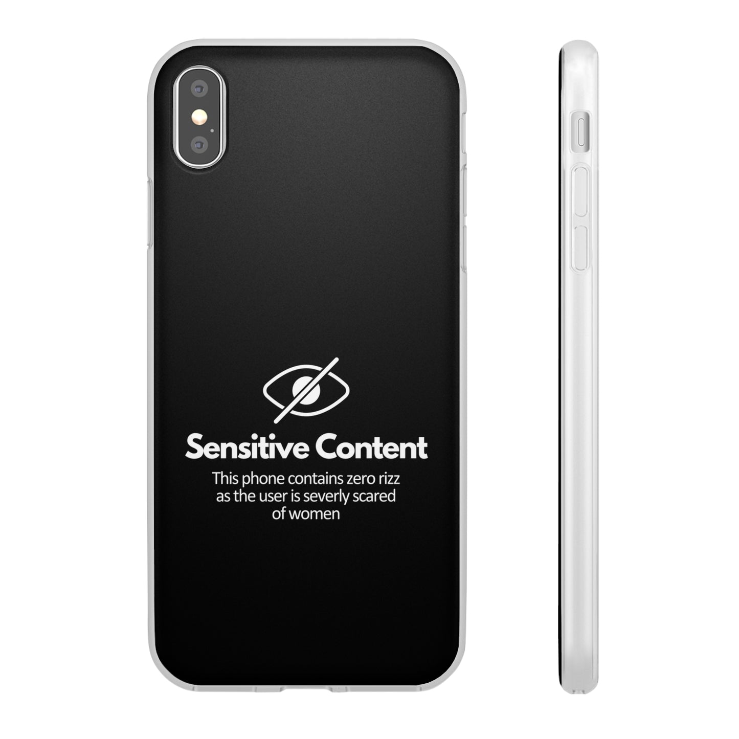 "Sensitive Content" High Quality Phone Case