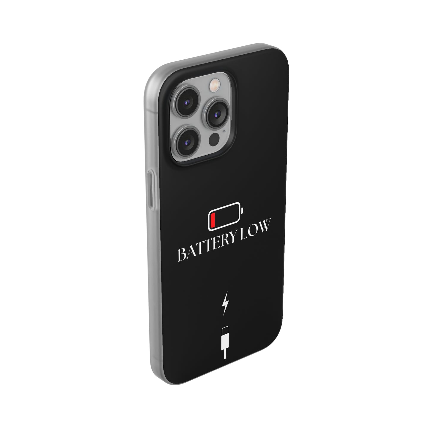 "Battery Low" High Quality Phone Case